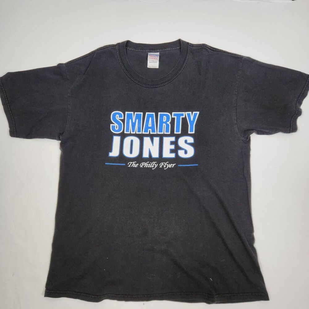 Gildan 2004 Vintage Smarty Jones The Philly Flyer Kentucky Derby Winner Tee L